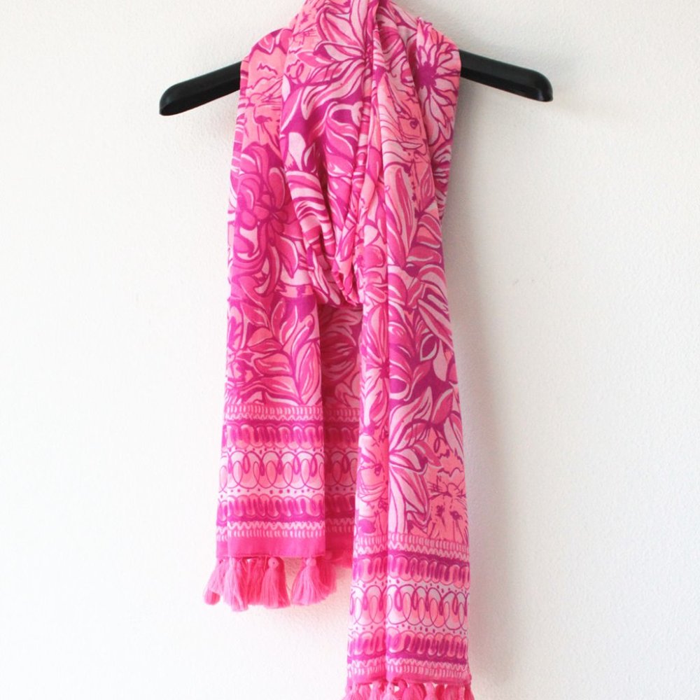 Lilly Pulitzer Resort Scarf, Wrap, Beach Coverup